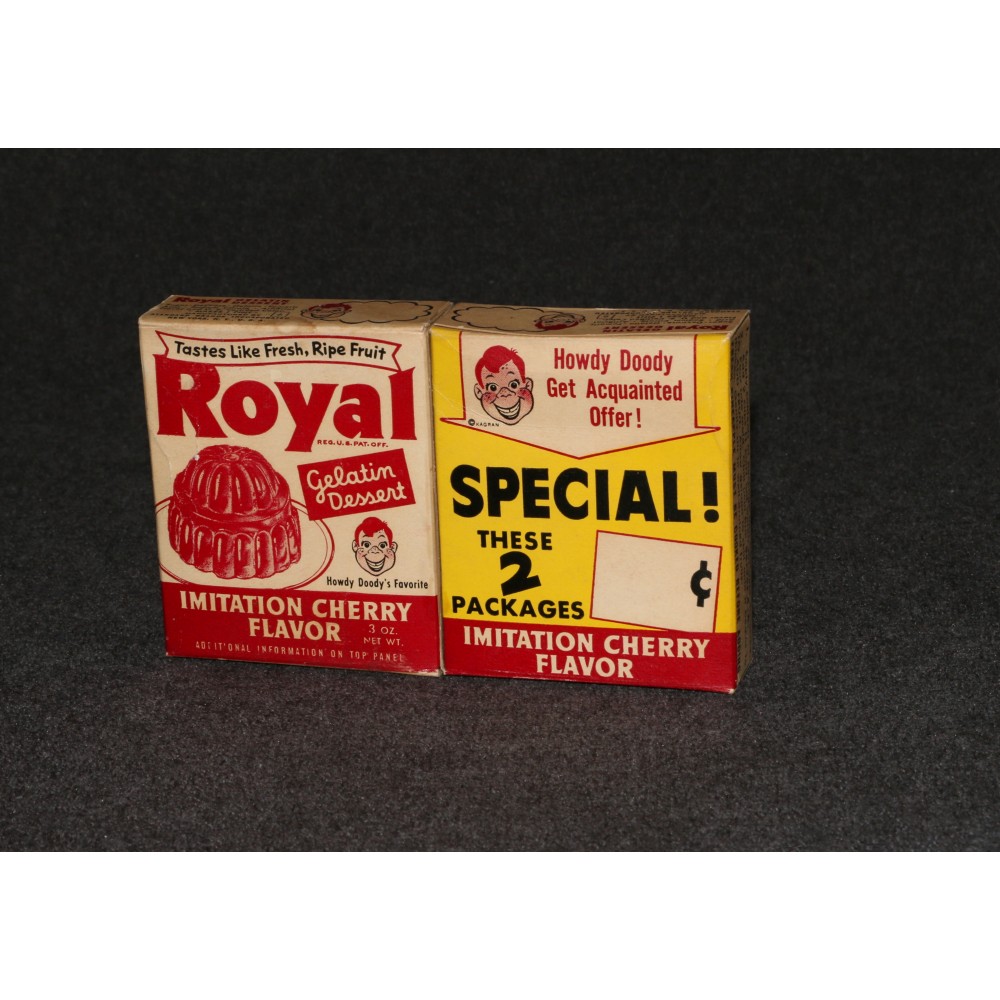 Howdy Doody Royal Dessert Special Offer For 2 Price Cherry Full Boxes