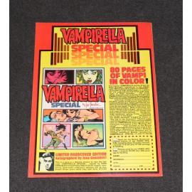 Monster Magazine Warren Vampirella #65 1977