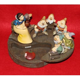 Disney Snow White & Seven Dwarfs 2000 Pin Box Markrita Statue