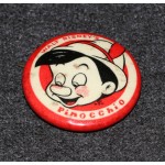 Disney 1939 Pinocchio Celluloid Pinback Kay Kamen 1 3/8