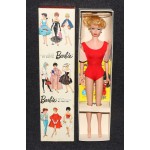 Barbie #0850 1963 Boxed Barbie Platinum No #6 Ponytail