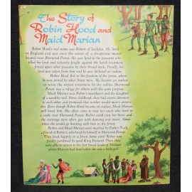 Paper Dolls 1956 Robin Hood Maid Marian Saalfield #1711 Original Unused Uncut