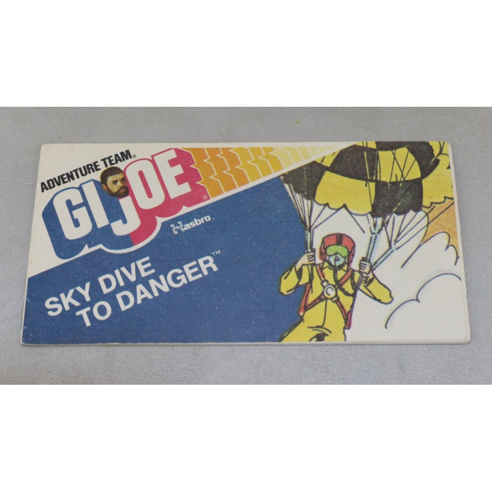 GI Joe 1964 1975 AT Accessory Comic Book Sky Dive To Danger Original