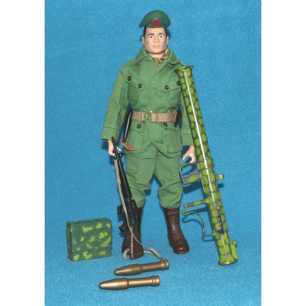 GI Joe 1964 1960s Figure Set Army Green Beret All Original