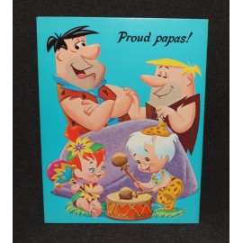 Hanna-Barbera Paper Dolls 1964 Flintstones Pebbles Bamm-Bamm Whitman #1983 Uncut