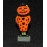 Halloween German Die Cut Skittles Pumpkin Jack O Lantern Clown 2 3/4