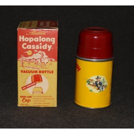 Hopalong Cassidy Aladdin Lunchbox 1950 Thermos Only Vacuum Bottle MIB