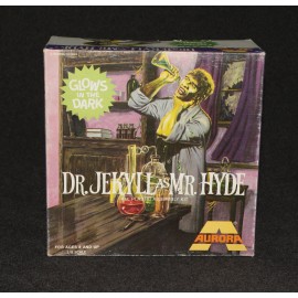 Aurora Model Boxed Built Up 1972 Glow Dr. Jekyll as Mr. Hyde