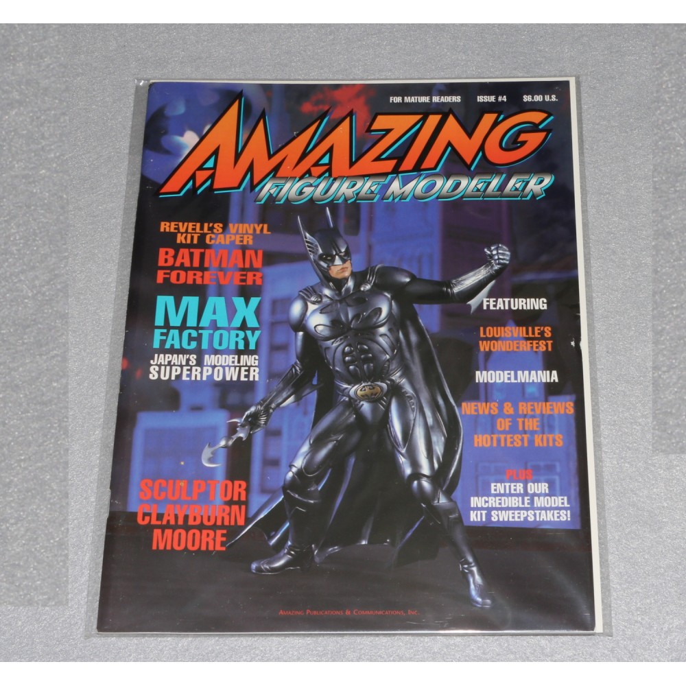 Amazing Figure Modeler Batman Forever Clayburn Moore #4 1995
