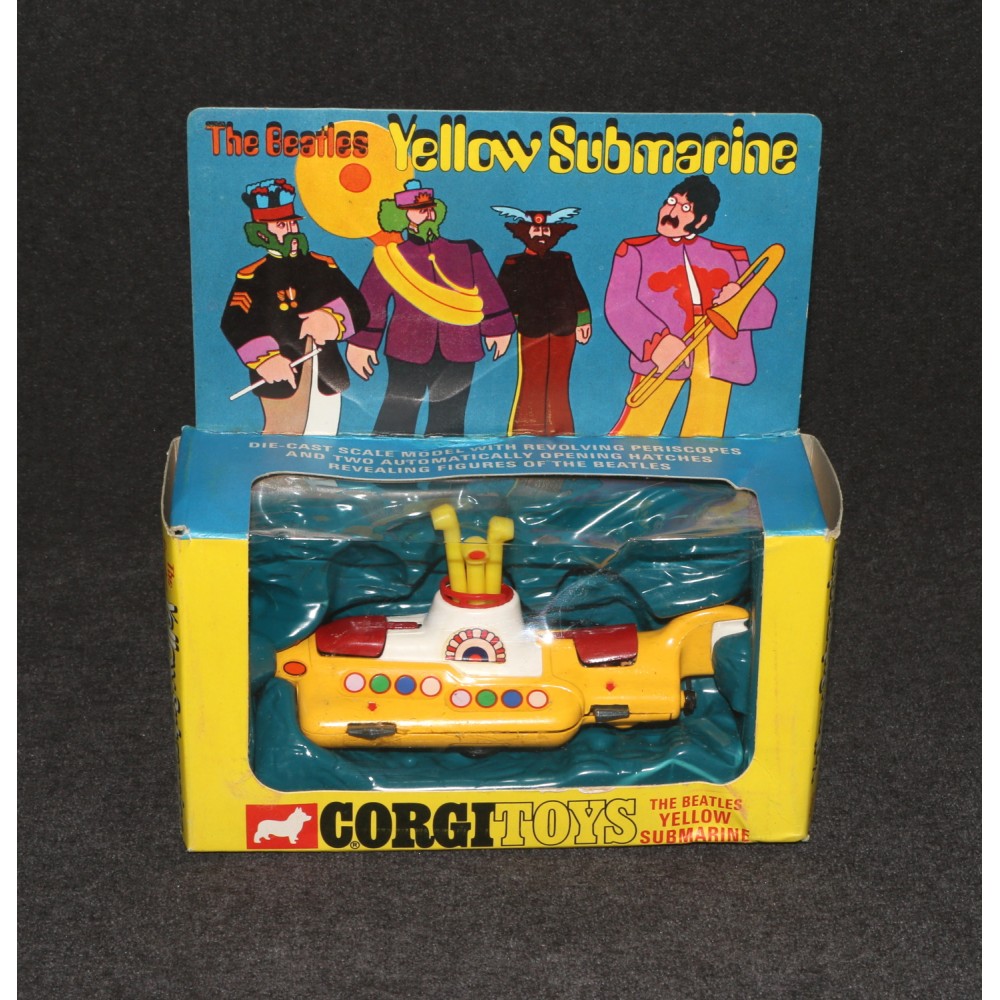 Corgi #803 1967 Beatles Yellow Submarine Boxed ALL ORIGINAL
