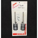 RC Model Airplane Robart Scale .60 Scale Retracts In Package