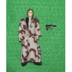 Star Wars Kenner 1984 Return of the Jedi Han Trench Coat Camo Lapel CompAll Orig