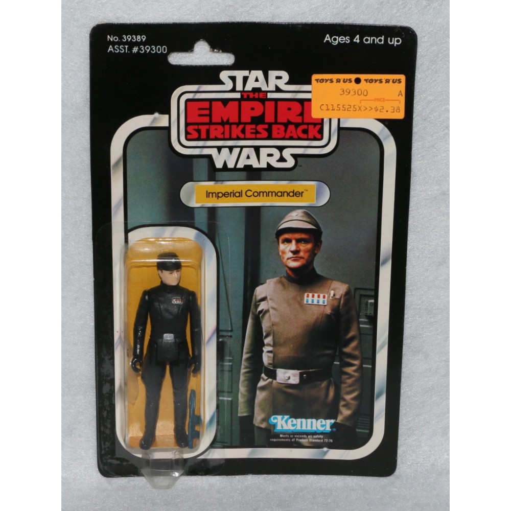 Star Wars Kenner 1982 Empire Strikes Back Imperial Commander MOC 41 Back High Grade
