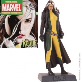 Classic Marvel Figurine Collection Eaglemoss 2007 Statue #29 Rogue +Mag