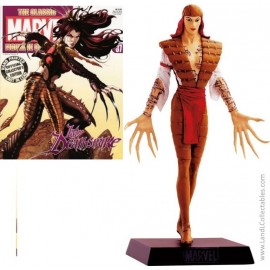 Classic Marvel Figurine Collection Eaglemoss 2009 #87 Lady Deathstrike +Mag