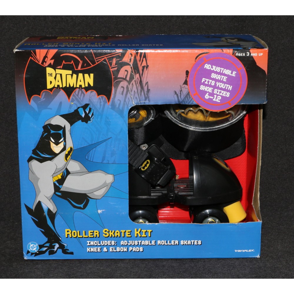 Buy Tthe Batman 2004 Animated Series Roller Skates Variflex MIB @ L & L  Collectables