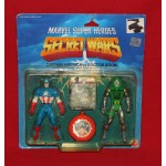 Marvel Super Heroes Secret Wars 1984 Captain America Doctor Doom 2 Pack MOC