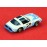 Aurora Ho Slot Car AFX #1010 Turn Ons Blazin Brakes Firebird Trans AM White/Blue