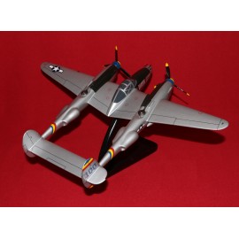 Desktop Model Plane Lockheed Lightning P-38J Putt Putt Maru 17